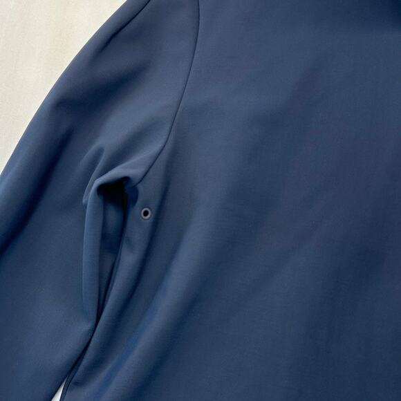 BRADY Techtrack Half Zip Performance Pullover – Navy Blue – Size Medium - Picture 4 of 12